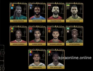 قائمة المرشحين لجائزة أفضل لاعب إفريقي لعام 2025